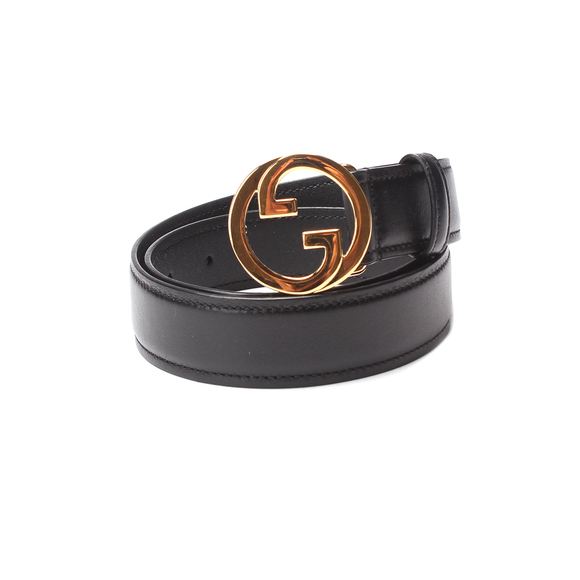 Gucci Accessories - GUCCI Interlocking G Leather Belt